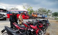 Các phương tiện bị tạm giữ