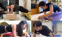 Sao Việt bắt trend tập plank kèm thử thách: Người hát ru con, người giúp &quot;cô Tấm lựa đậu&quot;
