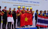 Đua thuyền nữ Việt Nam giành 2 HCV 