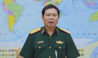 Thượng tướng Nguyễn Tân Cương phát biểu tại buổi làm việc