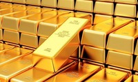Giá vàng trong nước bật tăng, vàng thế giới đi ngang (ảnh ST). 