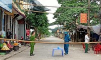 Thái Bình quyết định phong toả 2 thôn tại địa bàn xã Nguyên Xá (huyện Vũ Thư, tỉnh Thái Bình) để xét nghiệm, truy tìm F0 - Ảnh: Hoàng Long