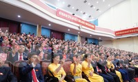 Lúc 2 giờ ngày 20/9, Đại hội Đảng bộ tỉnh Hà Nam lần thứ XX bắt đầu khai mạc. Ảnh: Hoàng Long 
