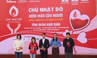 Chủ nhật Đỏ tại Nam Định thu hút hàng ngàn đoàn viên thanh niên