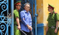 Nguyên giám đốc Cty CP TPCN Sài Gòn, ông Lê Dũng nay lãnh án chung thân. Ảnh: Tân Châu.
