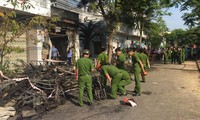 Hiện trường vụ cháy khiến 3 người tử vong.