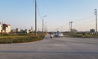 Tuyến đường 68m địa bàn xã Liêm Chung, thành phố Phủ Lý có chiều dài khoảng 1,86km với tổng mức đầu tư khoảng gần 200 tỷ đồng. Ảnh: Ninh Phan.