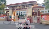 Trụ sở UBND huyện Vĩnh Tường - nơi đoàn Thanh tra Bộ Xây dựng bị lập biên bản vì có hành vi đòi chung chi lên đến chục tỷ đồng. Ảnh: Phan Thiên.