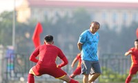HLV Park Hang-seo muốn U23 Việt Nam tập trung tối đa cho chuyên môn trước cuộc đối đầu U23 Indonesia. (ảnh Anh Tú)