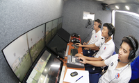 Công nghệ trọng tài video (VAR) được chờ đợi sẽ giúp V-League công bằng, nâng chất hơn. (ảnh Anh Tú)