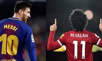 Messi bắt kịp Salah ở cuộc đua Giày vàng châu Âu 
