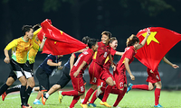 Đội tuyển bóng đá nữ xuất sắc giành vé vào vòng loại cuối cùng Olympic 2020. Ảnh: Vnexpress 