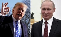 Tổng thống Nga Putin đã điện đàm cho người đồng cấp Trump để cảm ơn. Ảnh: RT
