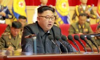 Chủ tịch Triều Tiên Kim Jong-un chưa phản hồi gì về việc ông Trump đồng ý lời mời gặp mặt trực tiếp của ông. Ảnh: KCNA