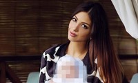 Ly hôn cựu vương Malaysia, Hoa hậu Moscow chật vật chăm con, dân mạng &apos;bủa vây&apos;