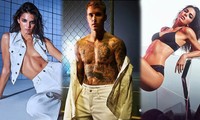 Vắng bà xã, Justin Bieber cùng Kendall Jenner cởi đồ đóng quảng cáo nội y