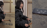 Goo Hye Sun gây tranh cãi vì thẳng tay dùng búa đập nát iPhone đắt tiền