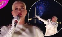 ‘Choáng ngợp’ màn biểu diễn dưới pháo hoa của Katy Perry mừng tân Tổng thống Mỹ