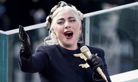 Clip: Lady Gaga hát quốc ca trong lễ nhậm chức của tân Tổng thống Mỹ Joe Biden