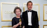 Bị hỏi vô duyên về Brad Pitt, sao Hàn đầu tiên thắng Oscar đáp: &apos;Tôi không phải con chó&apos;