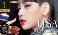 Lisa (BlackPink) dẫn đầu Top 100 gương mặt đẹp nhất thế giới năm 2021