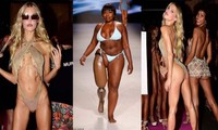 Mẫu ngoại cỡ cụt chân tự tin diễn bikini cùng ‘chân dài’ Victoria’s Secret Joy Corrigan