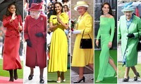 Những lần Công nương Kate diện đồ lấy cảm hứng từ Nữ hoàng Elizabeth II
