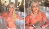 Cảnh sát đến nhà Britney Spears sau video múa dao gây sốc