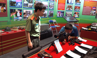 Chiêm ngưỡng loạt vũ khí hiện đại của lực lượng Cảnh sát nhân dân Việt Nam