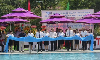 ĐHQG TP. HCM khánh thành Khu hồ bơi phục vụ sinh viên