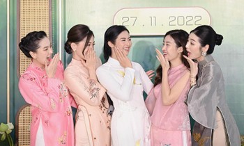 Đỗ Mỹ Linh, Tú Anh dự lễ ăn hỏi của Hoa hậu Ngọc Hân