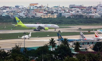 Một góc sân bay Đà Nẵng - Ảnh: VOV