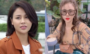 Lương Thu Trang (Mặt Nạ Gương) khoe vẻ ngoài khác lạ đến nỗi "em trai" cũng không nhận ra