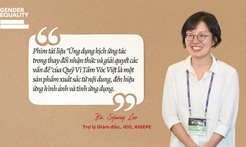 Kịch ứng tác - công cụ hiệu quả giúp thay đổi khuôn mẫu giới và xóa bỏ định kiến giới