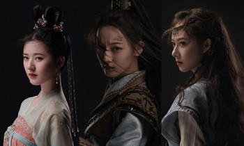 Ba mỹ nhân “Trường Ca Hành”: Địch Lệ Nhiệt Ba đỉnh chóp, Triệu Lộ Tư mạnh mẽ chuyển mình