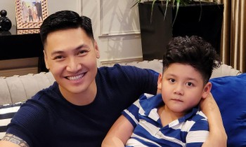 Con trai "Shark Long" Mạnh Trường diện mạo thế nào mà được khen “đẹp trai hơn cả bố”?