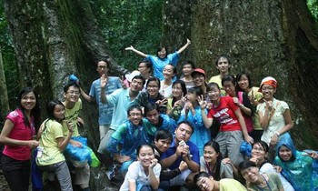 Sứ giả xanh tại Cúc Phương Ảnh: P.N