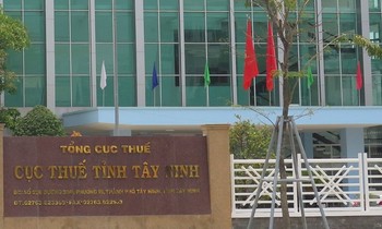 Cục thuế tỉnh Tây Ninh.
