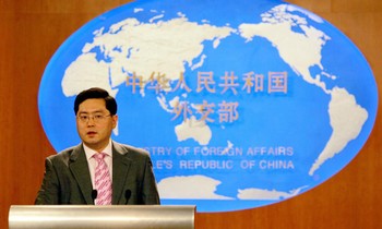 Ông Tần Cương vừa được bổ nhiệm làm ngoại trưởng Trung Quốc. (Ảnh: AP)
