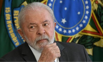 Tổng thống Brazil Luiz Inacio Lula da Silva. (Ảnh: AP)