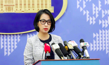 Bà Phạm Thu Hằng. (Ảnh: Mofa)