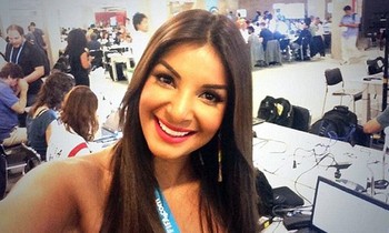 Nữ phóng viên nóng bỏng của Costa Rica ở World Cup
