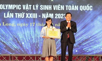 Trường ĐH Sư phạm TP. HCM dẫn đầu Olympic Vật lý sinh viên toàn quốc.