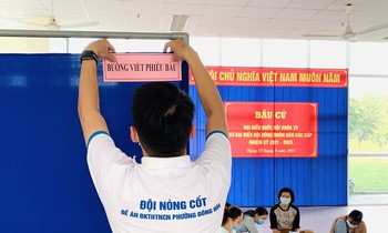 Gần 9.000 sinh viên tại KTX ĐHQG TP. HCM tham gia bầu cử