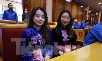 Ấn tượng trang phục dân tộc tại Đại hội Đoàn tỉnh Lạng Sơn