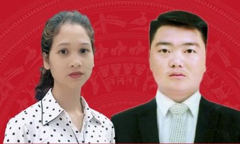 Chân dung hai đại biểu Quốc hội dân tộc Lự và Brâu
