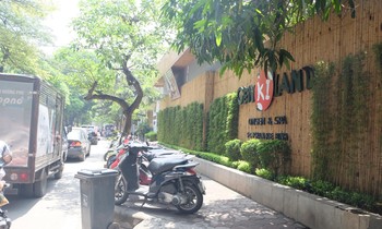 Nhà hàng Nhật thuê đất trên dự án cống hóa kênh mương Phan Kế Bính