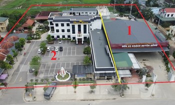 Bến xe trung tâm Triệu Sơn thành nhà vườn, trung tâm tiệc cưới