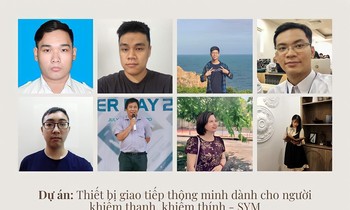 Chế tạo thiết bị hỗ trợ giao tiếp cho người khiếm thanh, khiếm thính