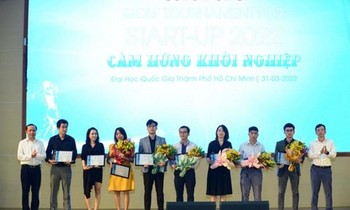 Hội LHTN Việt Nam TP. HCM vinh danh startup trẻ tiêu biểu